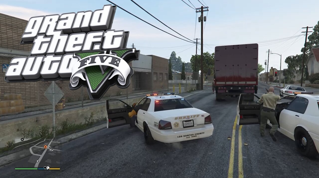 GTA 5 Police Pursuit Driving Police car Ultimate Simulator crazy chase #129