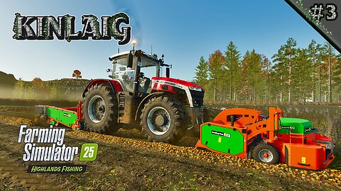 Onion Harvest & Fried Onion Production Underway! 🧅🚜 | Kinlaig Ep. 3 | Farming Simulator 25