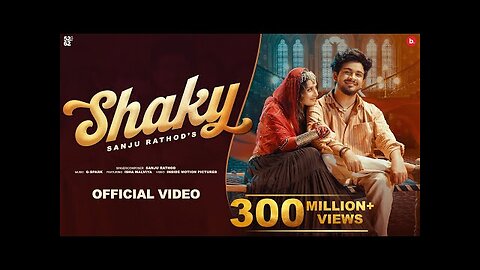 Shaky ( Official #Video ) Sanju Rathod Ft. Isha Malviya | G-Spark | New #Marathi Songs 2025
