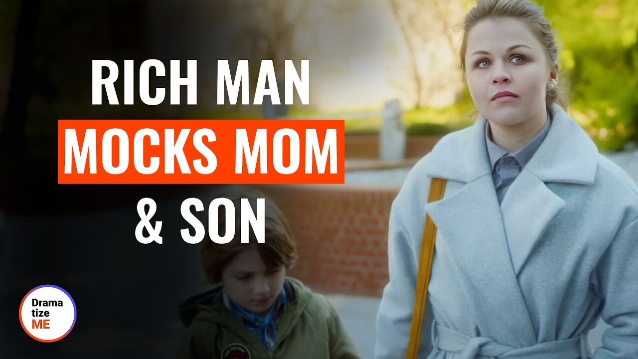 Rich Man Mocks Mom & Son | english Shorts film