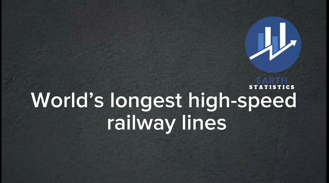 World’s longest high-speed railway lines