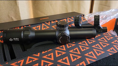 I got the Gunnr Odin 1-6×28 mounted up.