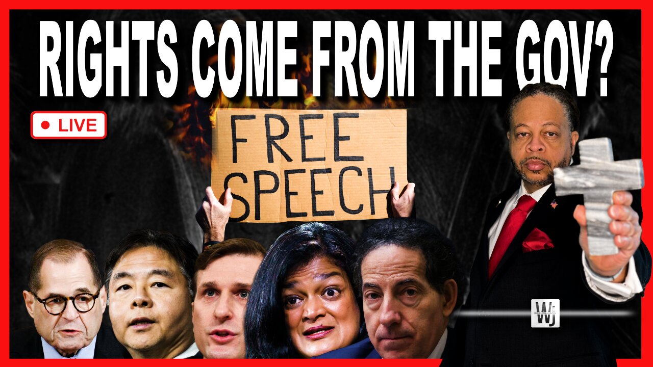 DEMS SAY RIGHTS COME FROM THE GOV NOT GOD!