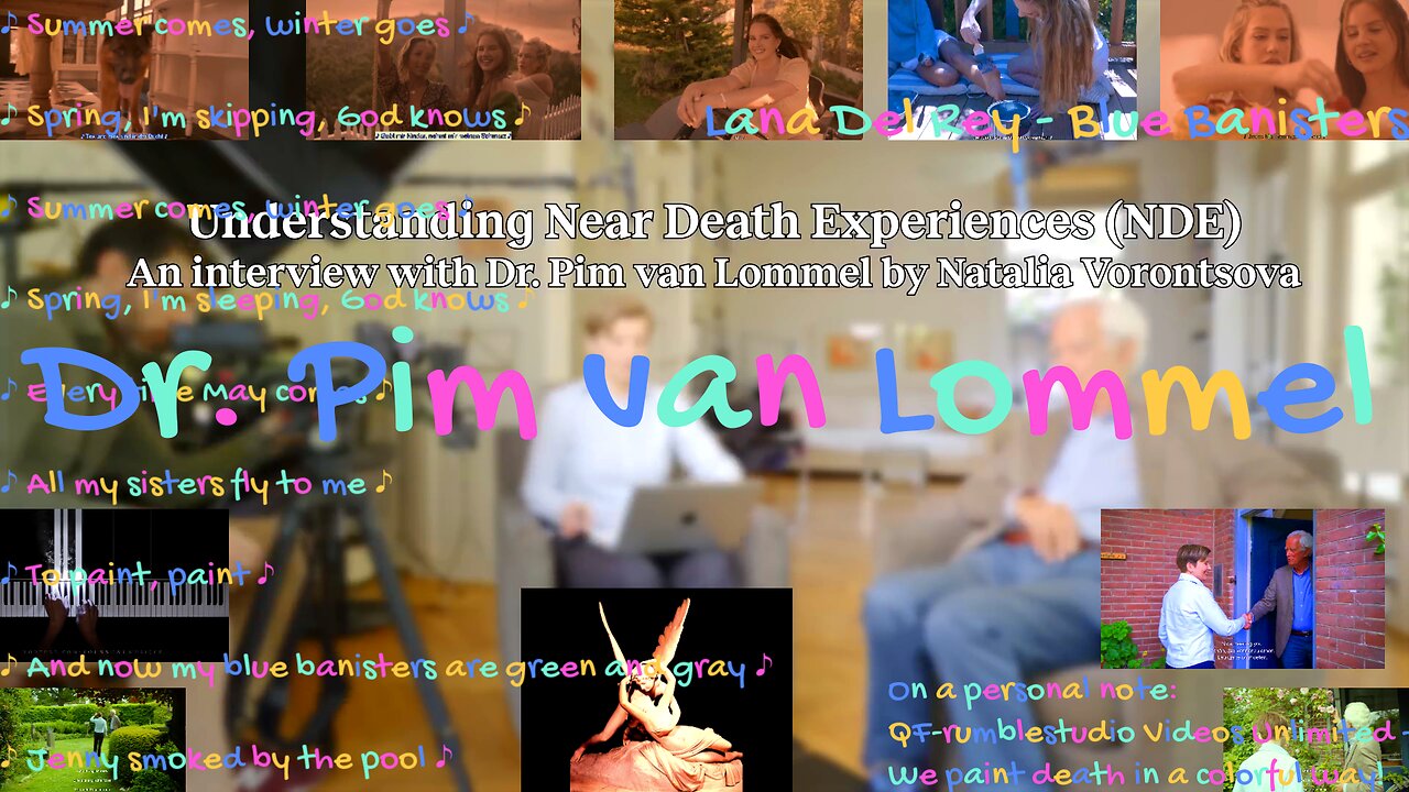 Cs beyond death. Blue railings. We paint death colorfully.