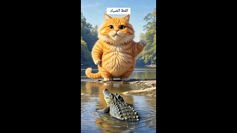 The hunting cat