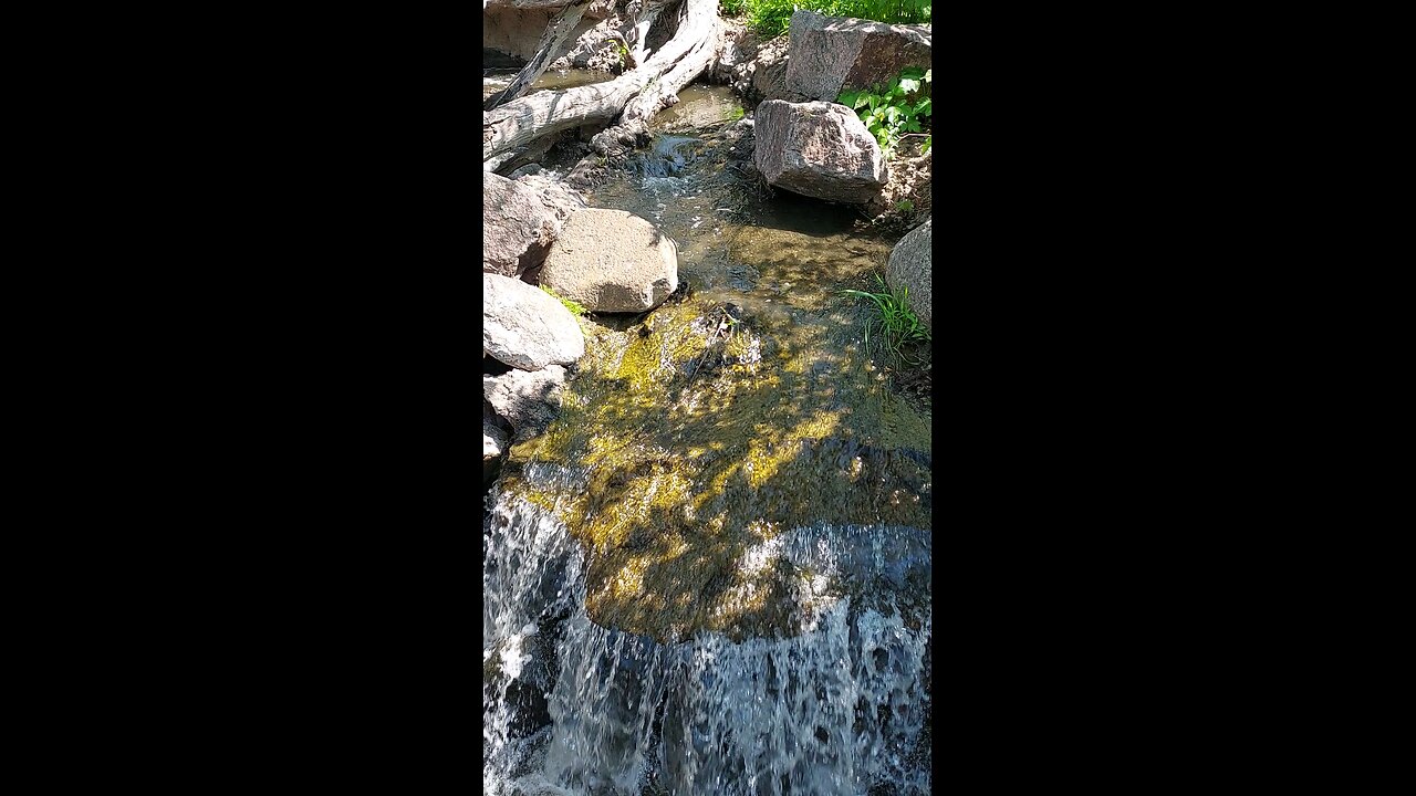 tranquil waterfall