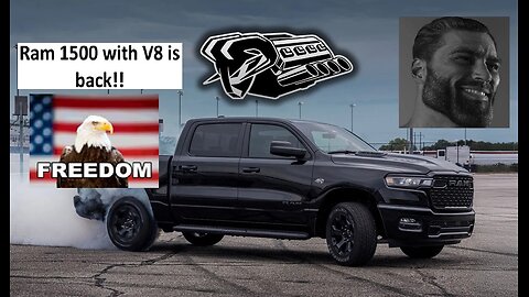 Ram 1500 with Hemi V8 is back!!!