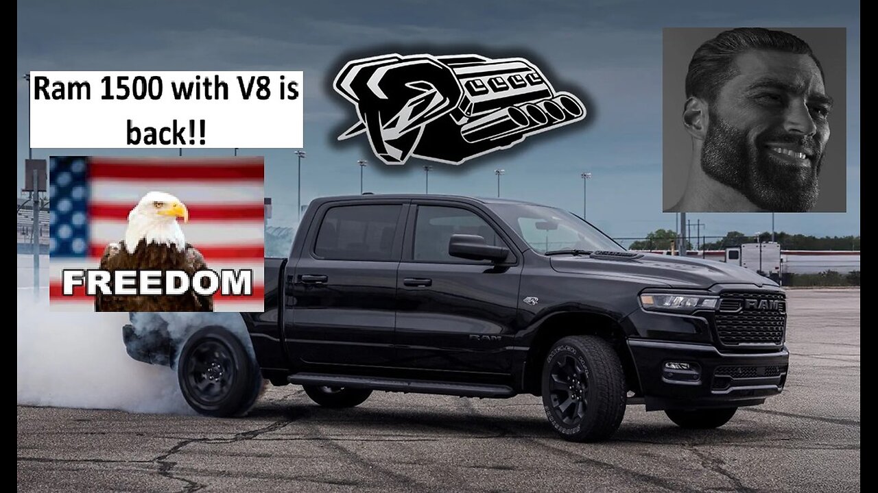 Ram 1500 with Hemi V8 is back!!!