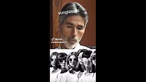 Stop wearing Sunglasses