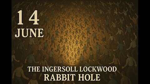 14 JUNE Ingersoll Lockwood Rabbit Hole. The Storm Is Here...