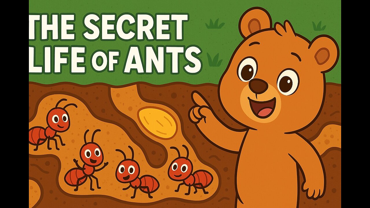The Secret Life of Ants 🐜 | Amazing Ant Teamwork Explained for Kids!