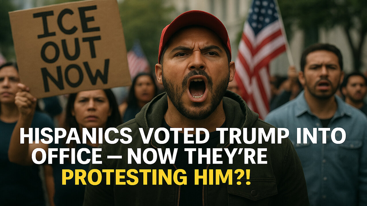 Hispanics Voted Trump Into Office — Now They’re Protesting Him?!