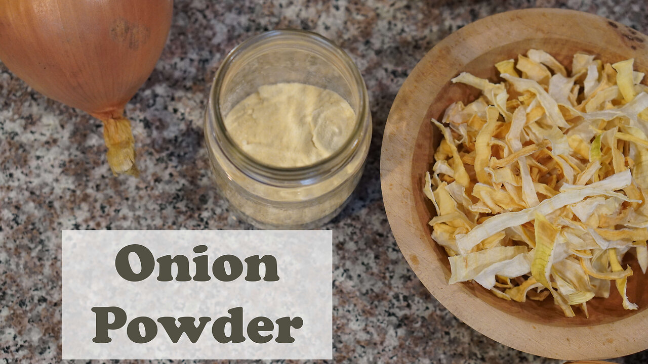 How to Make Onion Powder