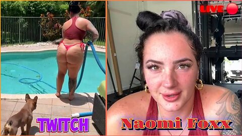 Naomi Foxx Booty Twerking Makes Fans Lose Their Minds Pool Hottub Fans Absolutely FREAK OUT