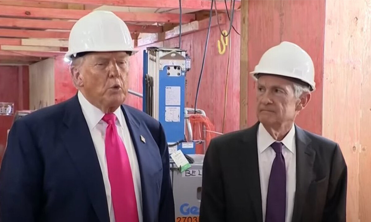 Trump Visits The Fed To Shakedown Powell