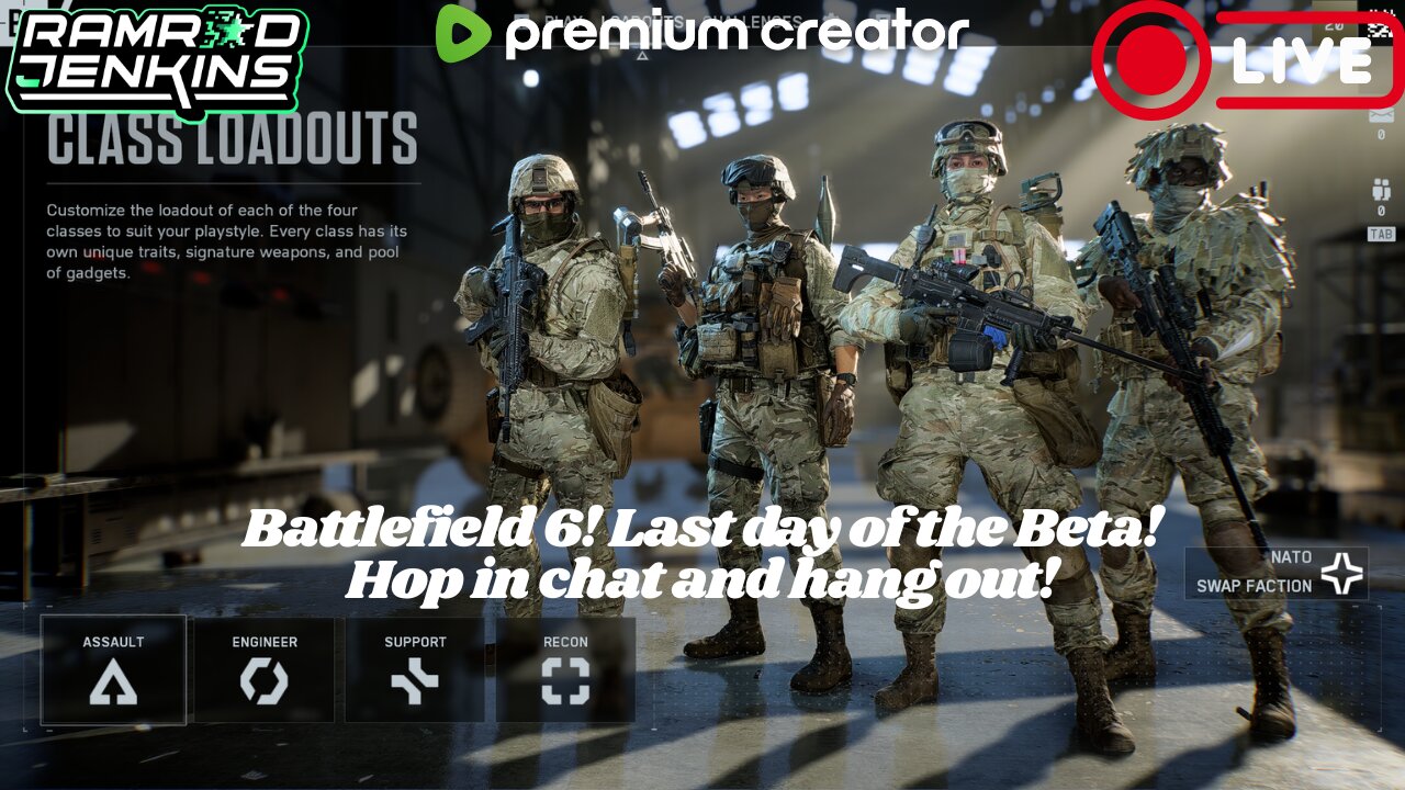 Battlefield 6! Last day of the Beta!