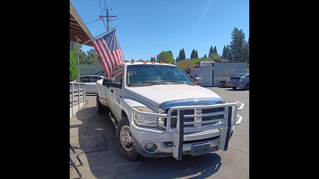 2007 RAM 3500 STK# 5285