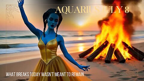 AQUARIUS JULY 8 What breaks today wasn't meant to remain