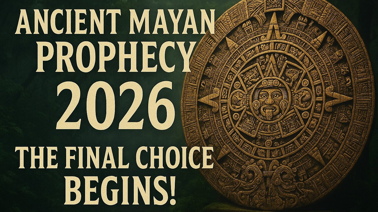 Ancient Mayan Prophecy for 2026: Humanity’s Final Choice Has Arrived!