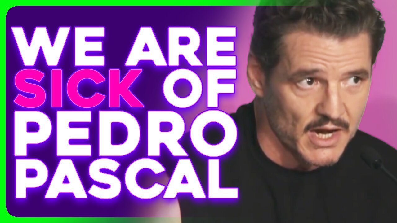 Pedro Pascal Virtue Signaled NON-STOP at Cannes