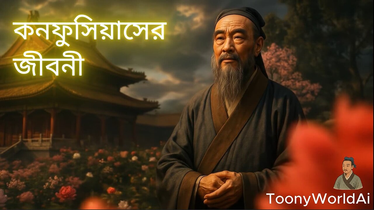 কনফুসিয়াসের জীবনী | Confucius Biography in Bangla | Bedtime Story | ToonyWorldAi