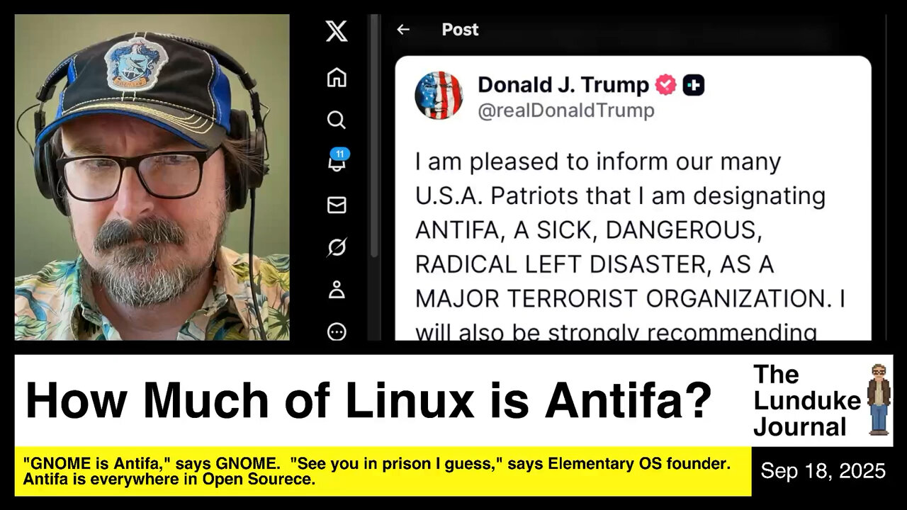How Much of Linux is Antifa?
