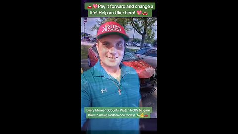 🌟 Pay It Forward: Help Our Uber Driver Hero! 🚖💚