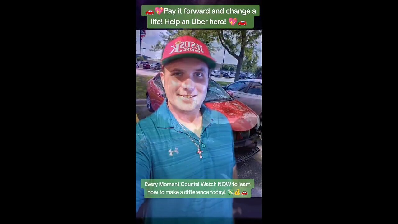 🌟 Pay It Forward: Help Our Uber Driver Hero! 🚖💚