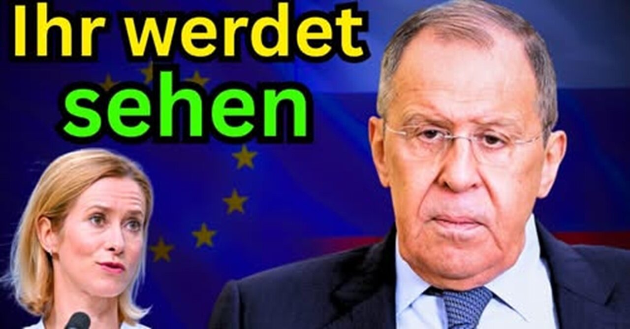 Lawrow zerstört gnadenlos die Kriegstreiber in der EU