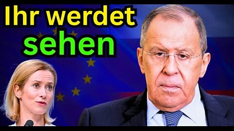 Lawrow zerstört gnadenlos die Kriegstreiber in der EU