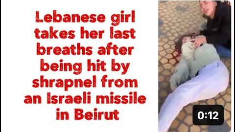 "Lebanese Girl, 18, Dies After Shrapnel Injury"