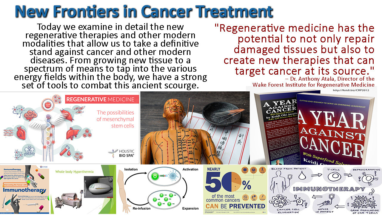 New Frontiers in Cancer Treatment
