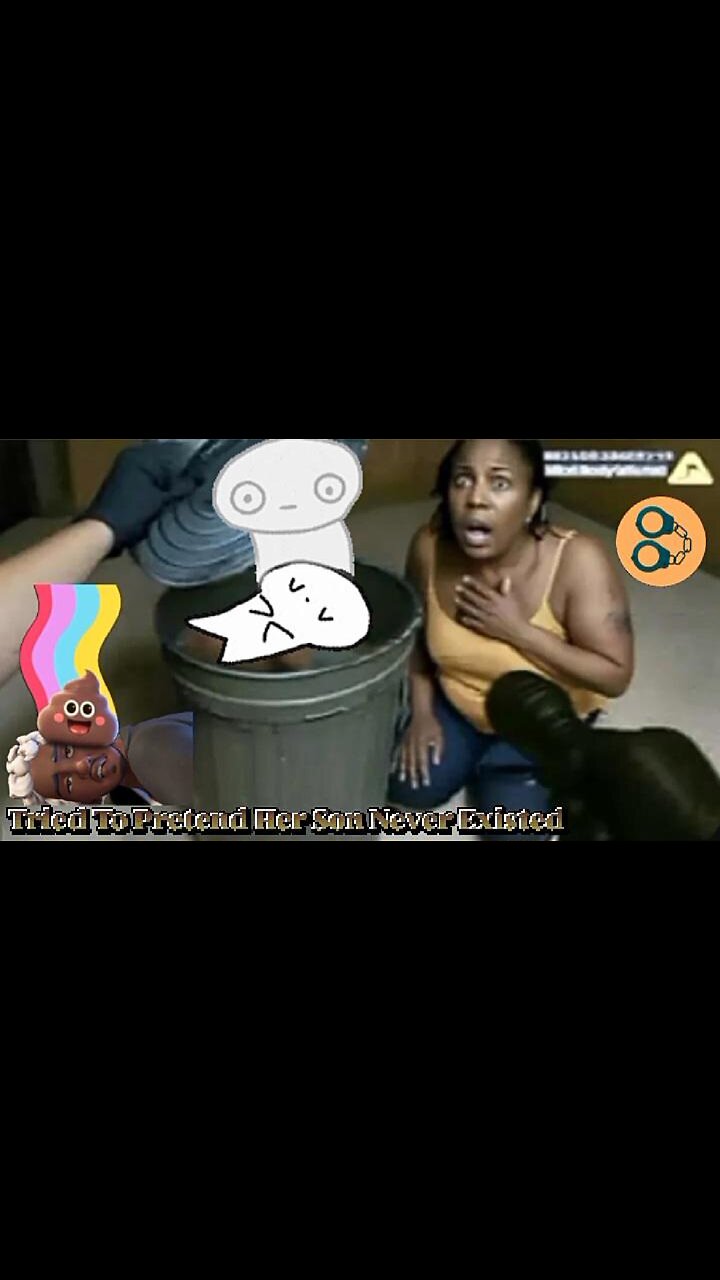 Mother Hides Her Sons Body Inside Of A Trash Can