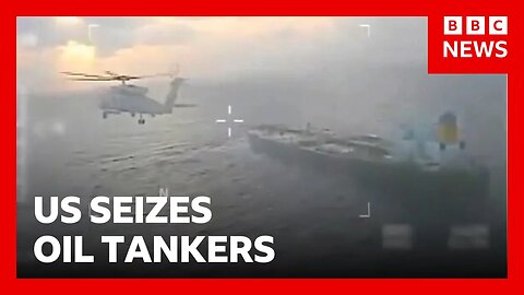 US pursuing third oil tanker off Venezuela as military build-up continues | BBC News