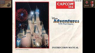 The S2 Intel Hub: "Adventures in the Magic Kingdom" (NES - 1990) [Instruction Manual - English Ver.]