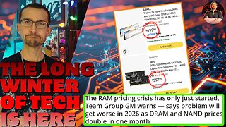 There is About to be a MASSIVE Price Increase on Technology Thanks to AI and There's No Stopping It!