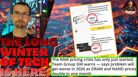 There is About to be a MASSIVE Price Increase on Technology Thanks to AI and There's No Stopping It!