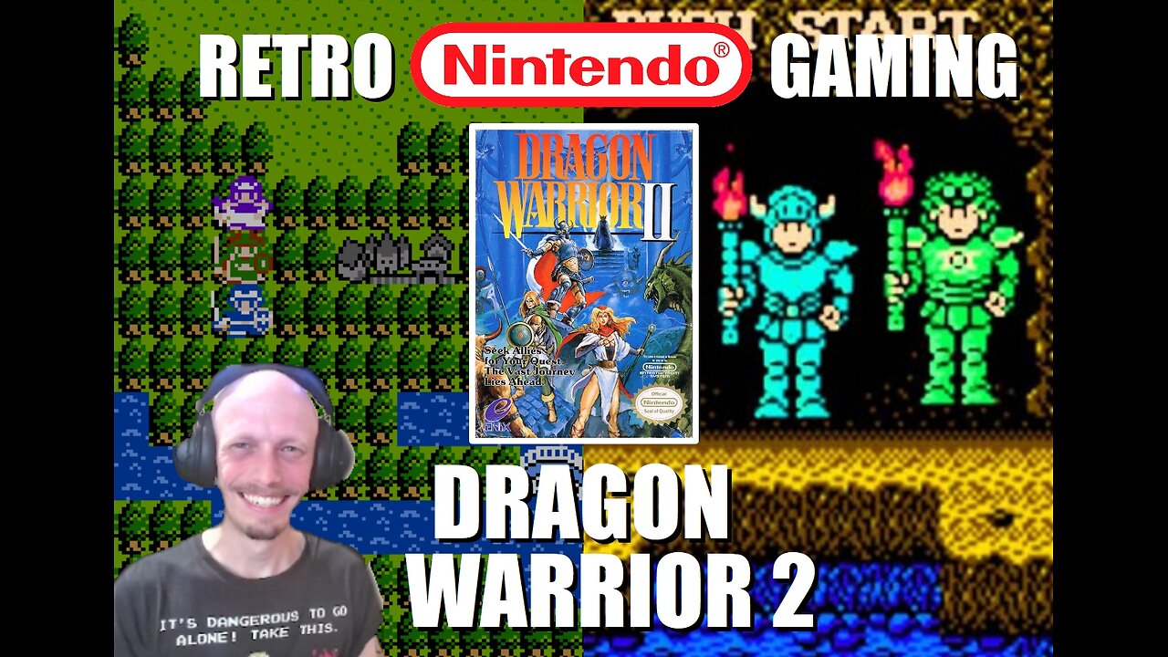 Dragon Warrior 2 (NES): Search for the Monolith South of the Ruins of Moonbrooke with BrightGaming
