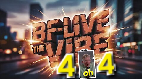 BF LIVE "The Vibe" 4 oh 4 Tuesday... 10/21/25 12 pm - 3 pm ..ish EAST