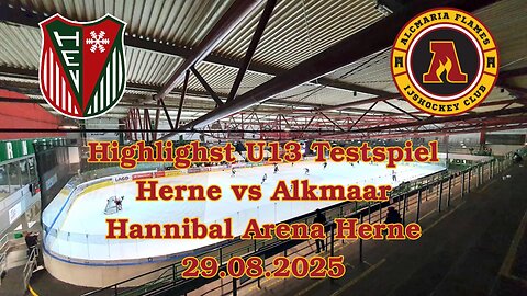 Highlights 2nd & 3rd Period: Herne vs Alkmaar U13 Ice Hockey, 29.08.2025