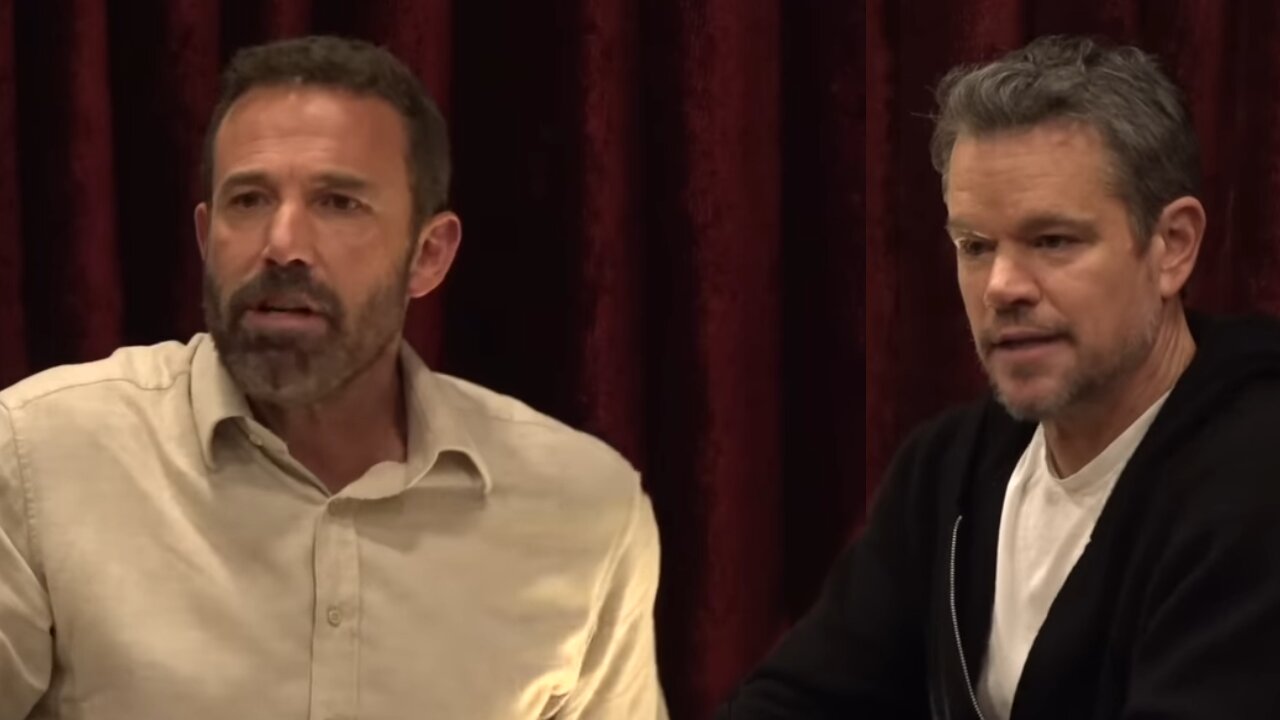 Joe Rogan Damon Affleck Theater Implosion