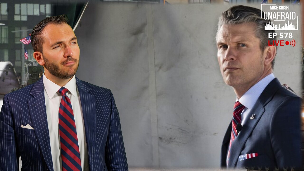DEMS NOW DEMAND PETE HEGSETH RESIGN! | MIKE CRISPI UNAFRAID 3.27.25