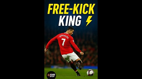 Cristiano Ronaldo’s Greatest Free-Kicks ⚡ From Man United to Al Nassr | CR7 Legendary Goals