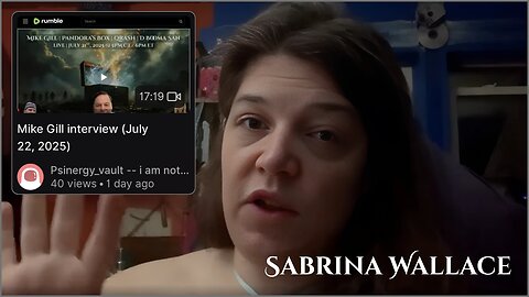 Mike Gill interview (July 22, 2025) | Sabrina Wallace