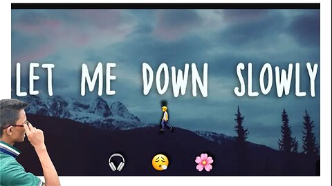 Alec Benjamin - Let Me Down Slowly (Lyrics)