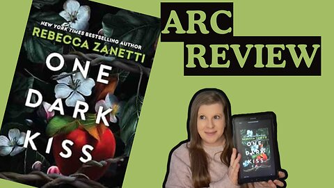 One Dark Kiss by Rebecca Zanetti ARC Review - Dark Romance, Mafia Romance, Protective Book Boyfriend