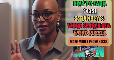 How to Earn With Scrambly Word Search Sea