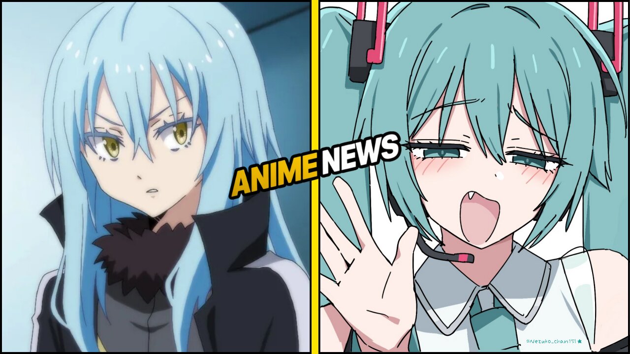 🌟 New Tensei shitara Slime Datta Ken movie | Hatsune Miku is turned into a gaming PC