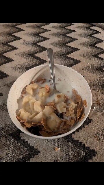 my breakfast and lunch