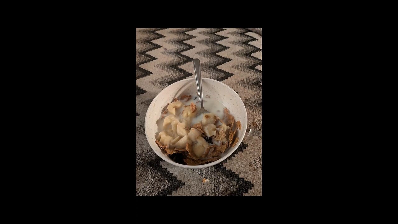 my breakfast and lunch